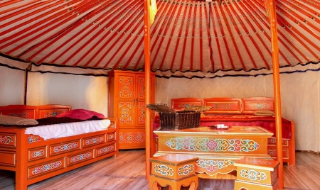 Image hebergement insolite YOURTE MONGOLE (4 PERSONNES)