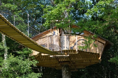 Image hebergement insolite CABANE DANS LES ARBRES (2 PERSONNES)