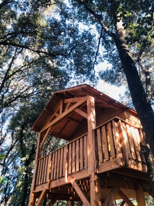 Image hebergement insolite LA CABANE PERCHÉE