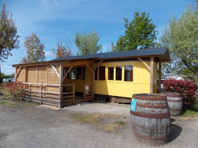 Image hebergement insolite LE TRAMWAY NANTAIS DU CAMPING LE HAUT VILLAGE