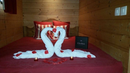 Image hebergement insolite ROULOTTE NUIT D'AMOUR ET SPA PRIVATIF