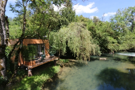 Image hebergement insolite LA CABANE DU PONT DE L'IGNON