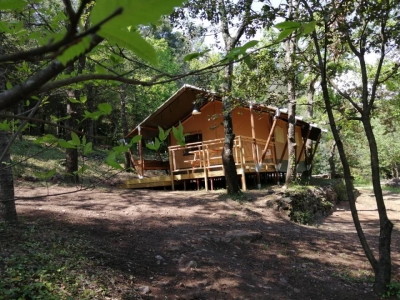 Image hebergement insolite TENTE LODGE RENARD 5 PERSONNES
